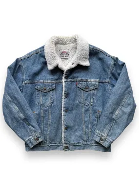 Vintage Levi's Sherpa Type III Denim Jacket SZ XL