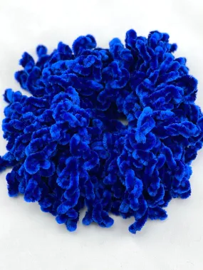 Volumizing Scrunchie Band - Blue
