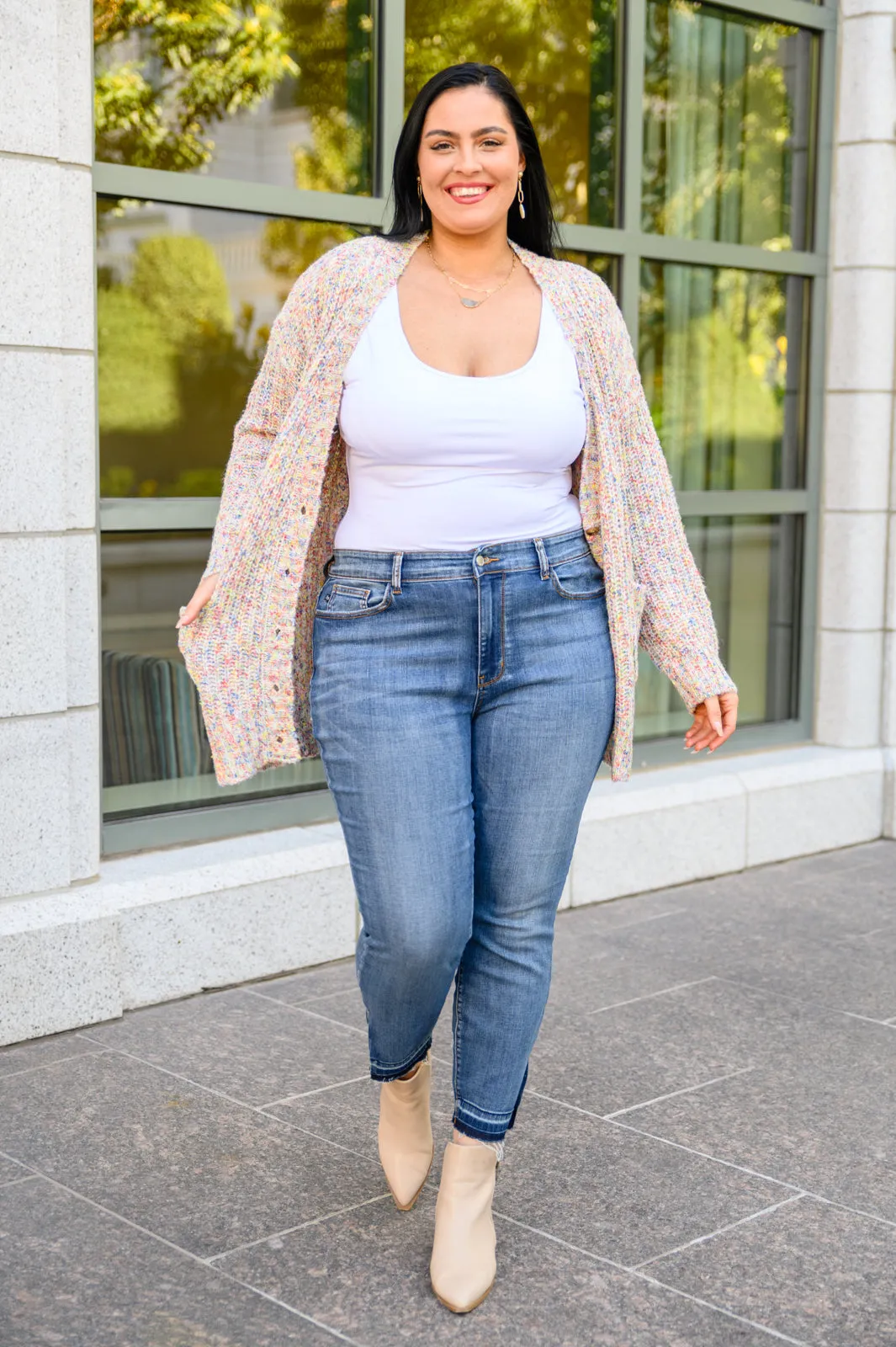 Winona Side Slit Skinnies