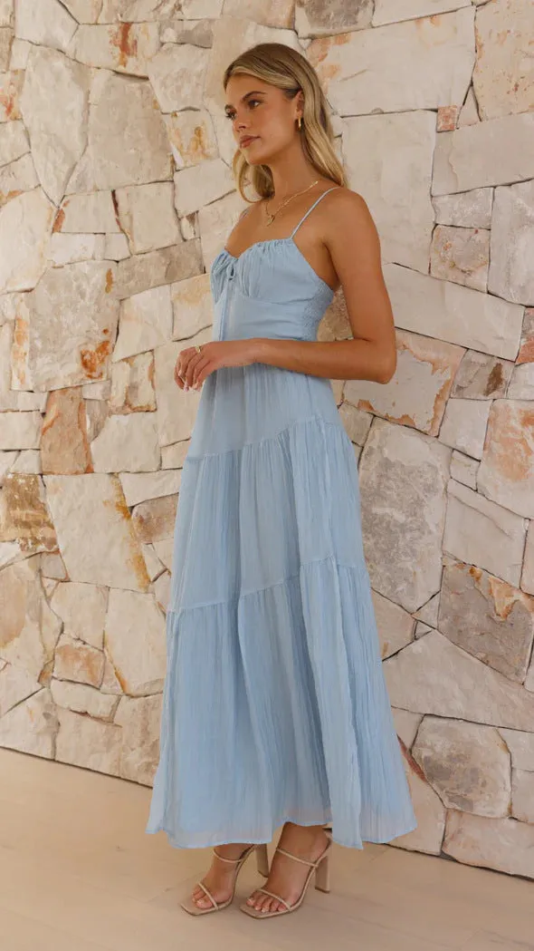 Women Spaghetti Strap Sleeveless Sling Backless Dress
