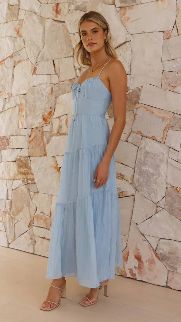 Women Spaghetti Strap Sleeveless Sling Backless Dress