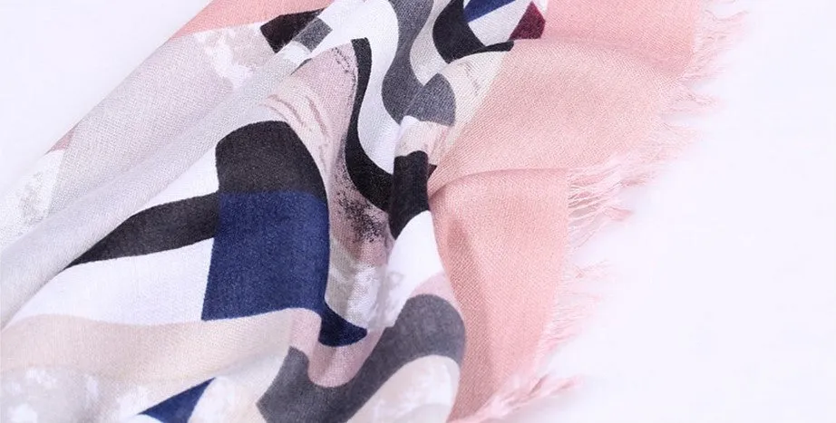 Women's Cotton Wool Winter Scarf