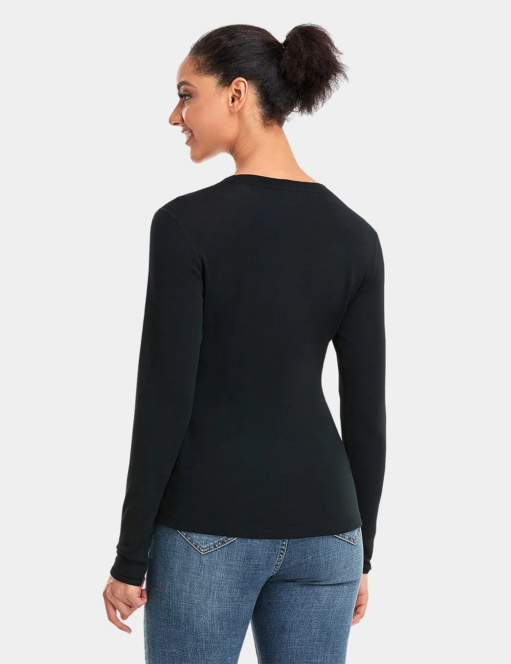 Women's Merino Wool Crew Base Layer