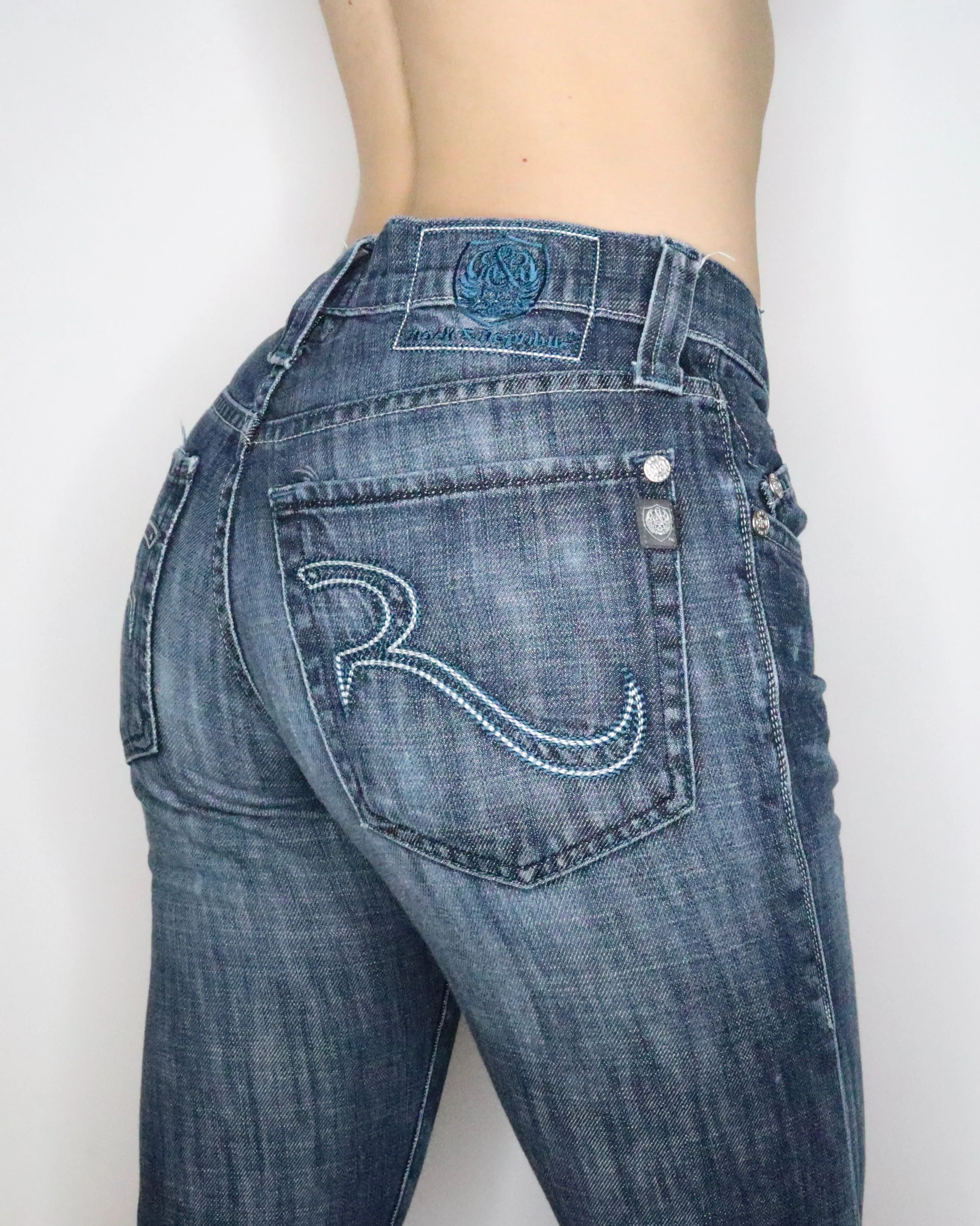 Y2K Bootcut Jeans (Medium)