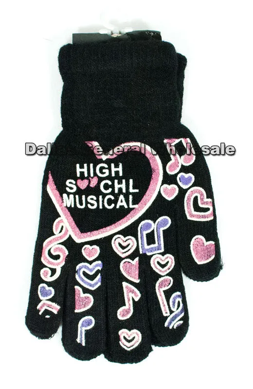 Young Girls Knitted Gloves Wholesale